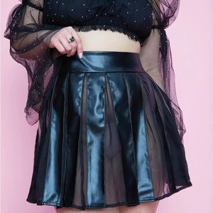 Dollskill Chasing Moonlight Pleated Mini Skirt